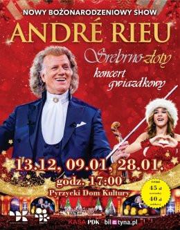 Pyrzyce Wydarzenie Film w kinie „André Rieu. Srebrno-złoty koncert gwiazdkowy” Retransmisja nowego bożonarodzeniowego show z Maastri